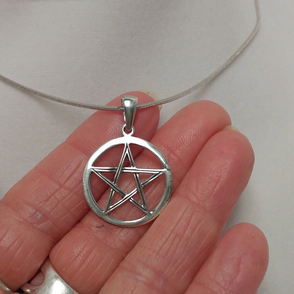 Sterling Silver 925 ๐ท๐๐๐๐๐๐๐๐ ๐๐๐๐๐ผ๐พ๐๐ Pendant NEW - Picture 4 of 9